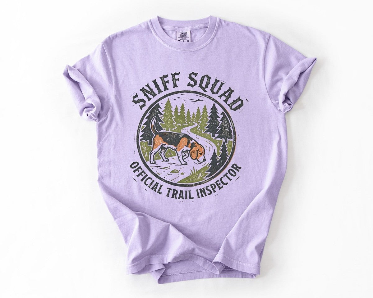 Sniff Squad Tee - Orchid