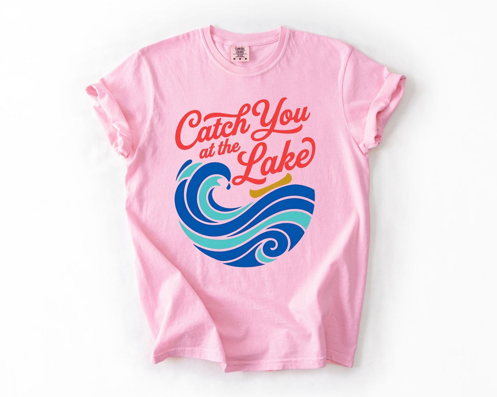 Catch You at the Lake Tee - Blossom