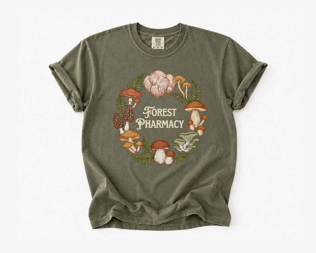 Forest Pharmacy Tee - Sage