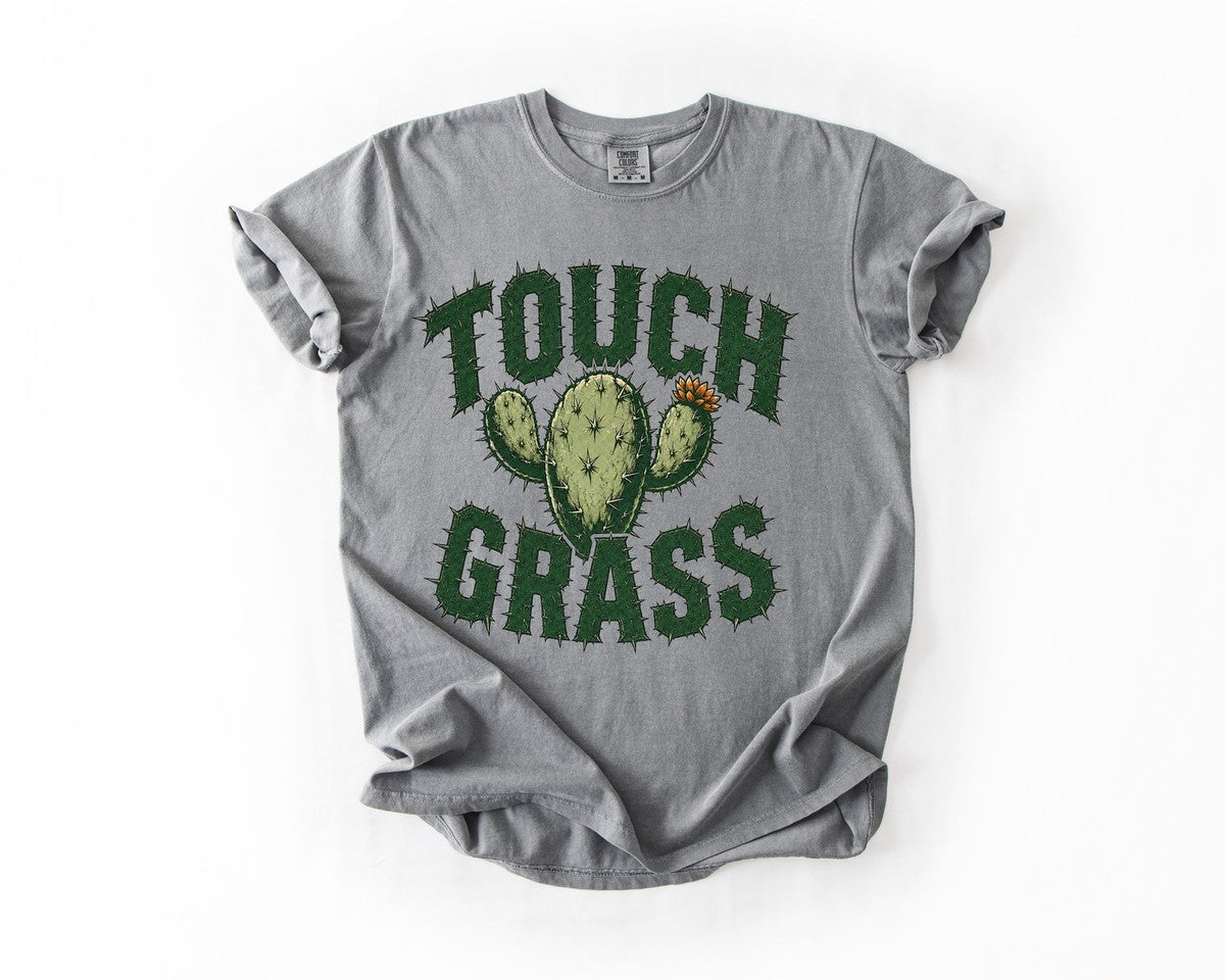 Touch Grass T-Shirt - Grey
