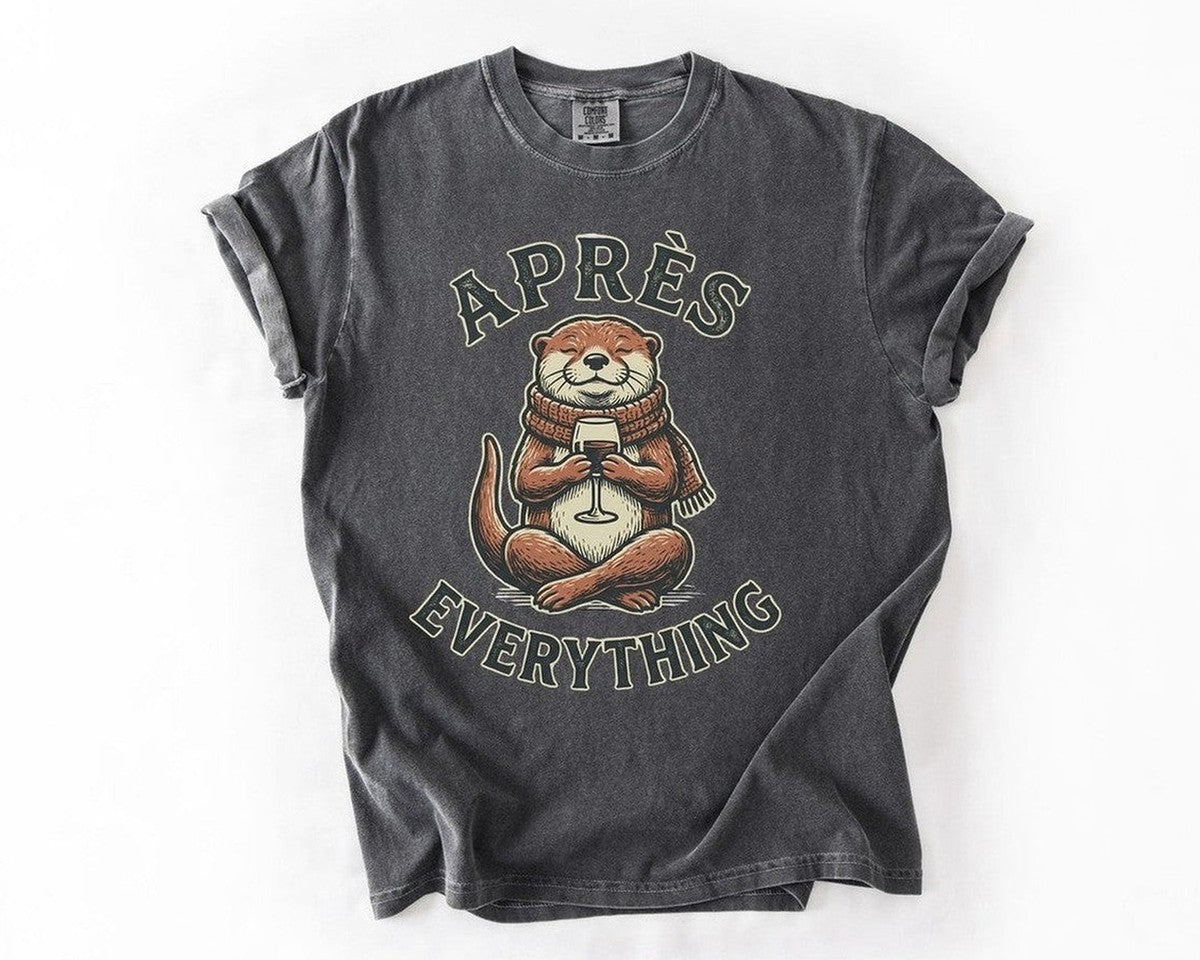 Apres Everything Otter Tee - Pepper