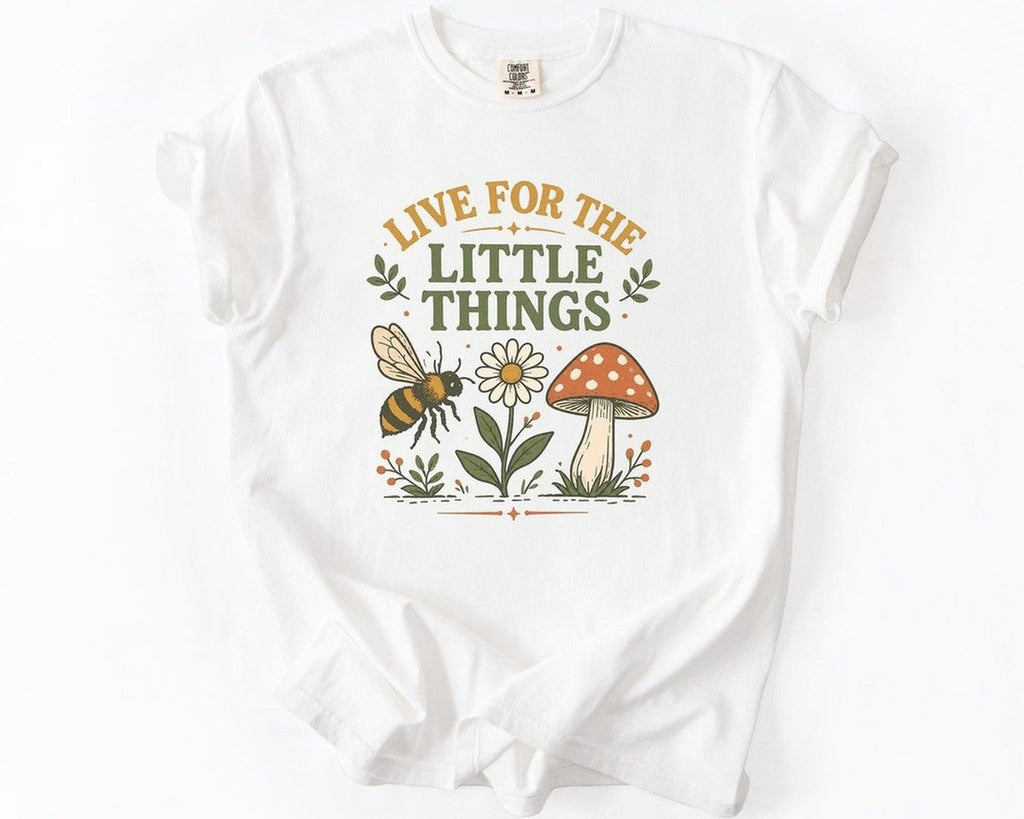 Live for the Little Things T-Shirt - White