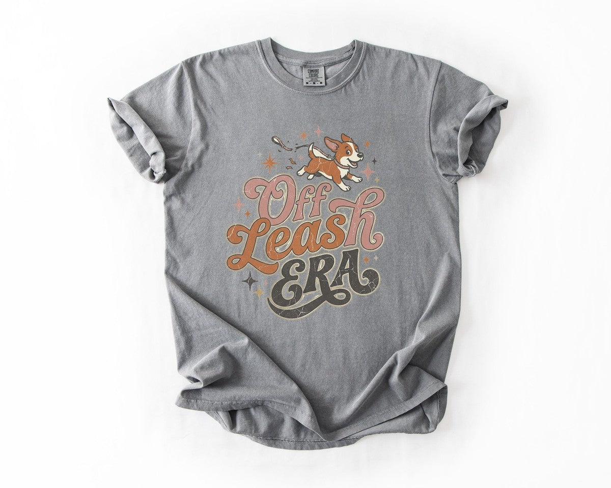 Off Leash Era Tee - Grey