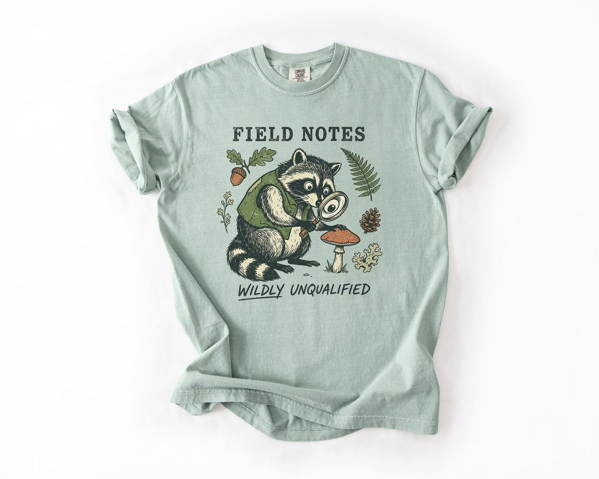 Field Notes Raccoon T-Shirt - Bay