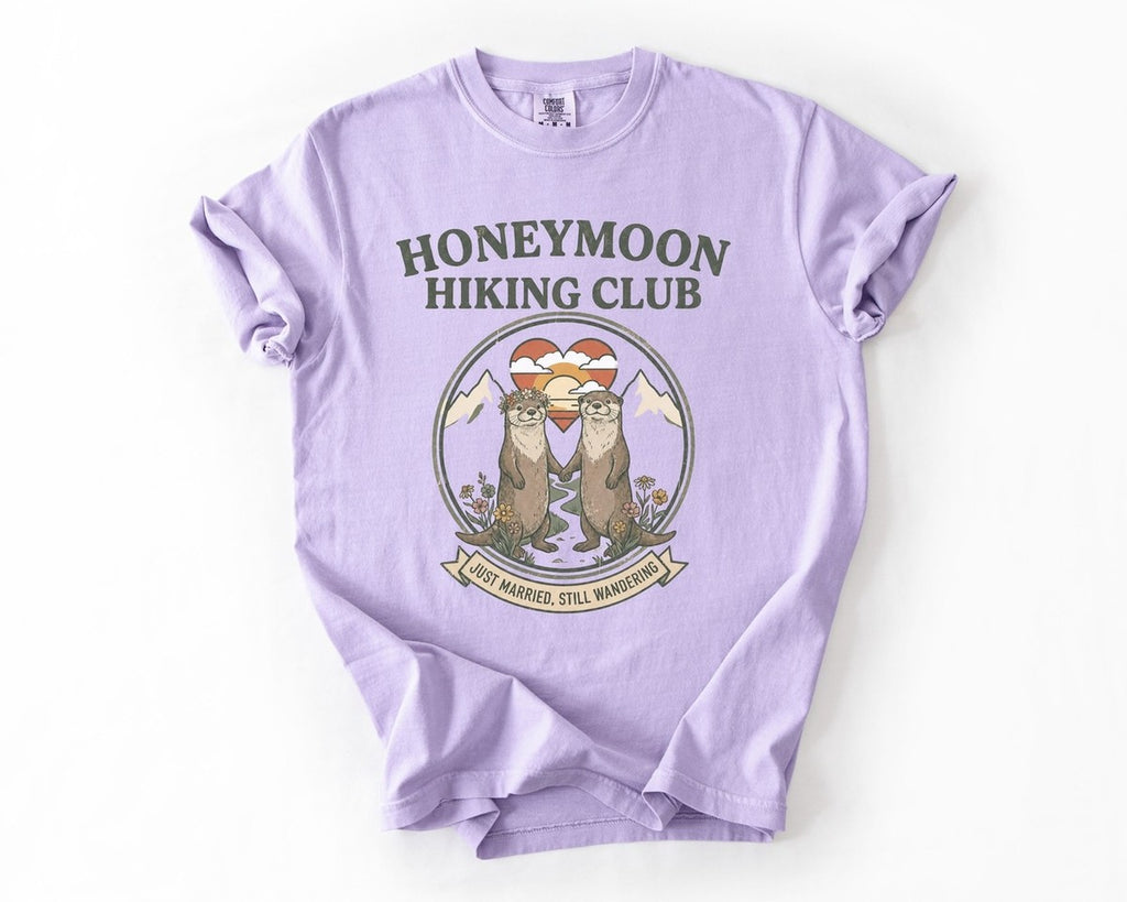 Honeymoon Hiking Club Tee - Orchid