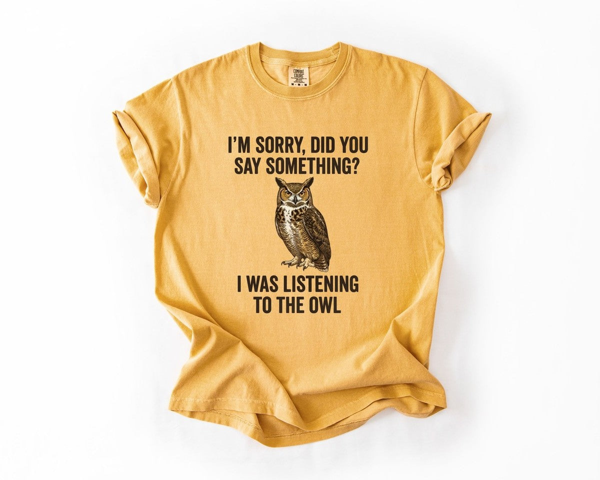Owl Listening - Mustard