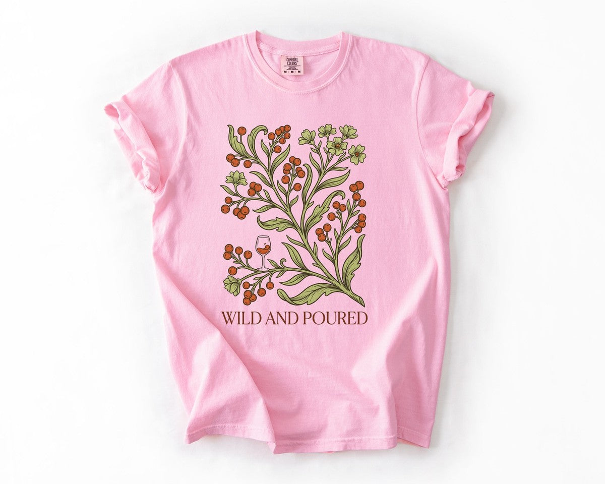 Wild and Poured Tee - Blossom