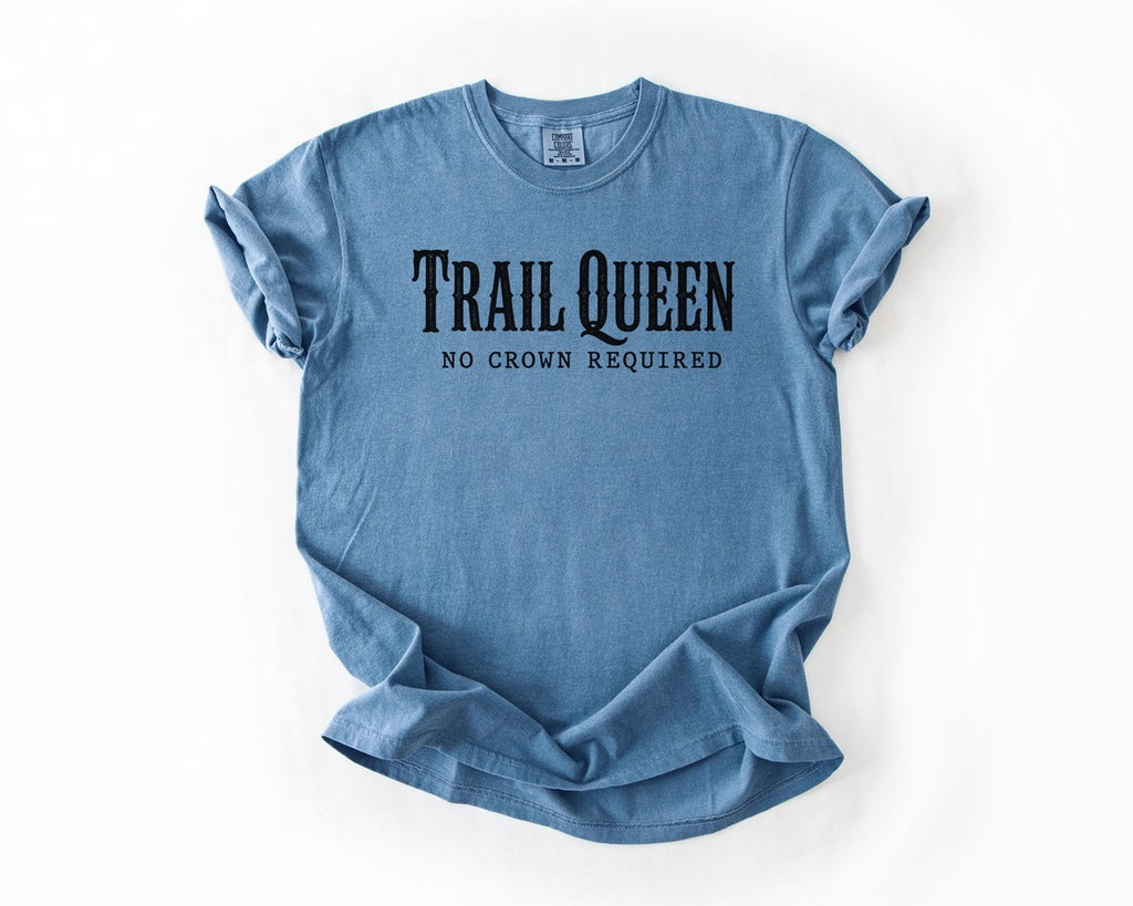 Trail Queen Tee - Blue Jean