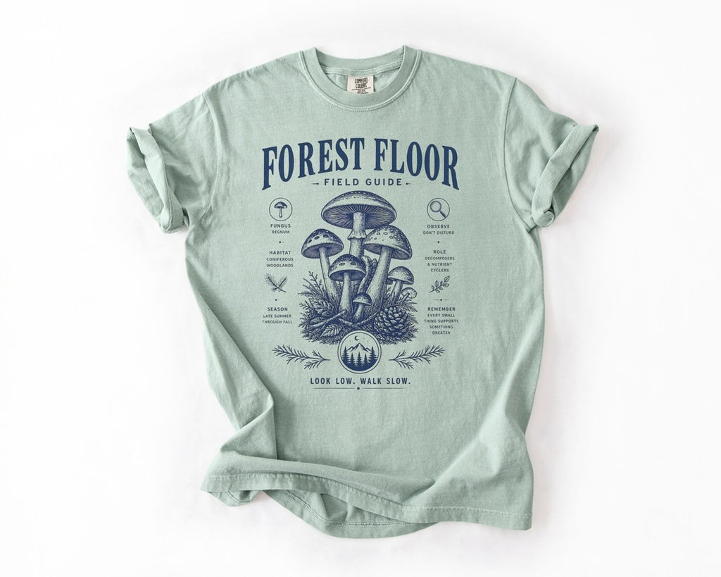 Forest Floor Field Guide T-Shirt - Bay