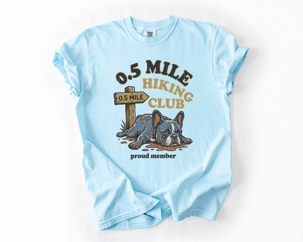 0.5 Mile Hiking Club Tee - Chambray