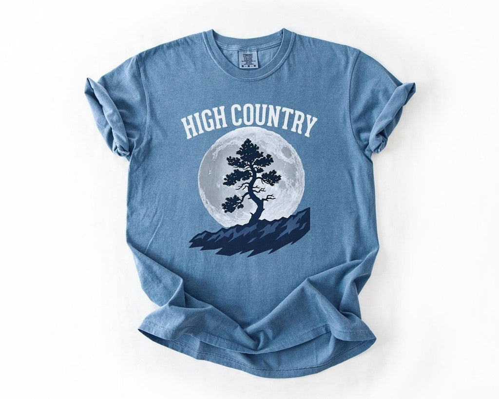 High Country T-Shirt - Blue Jean