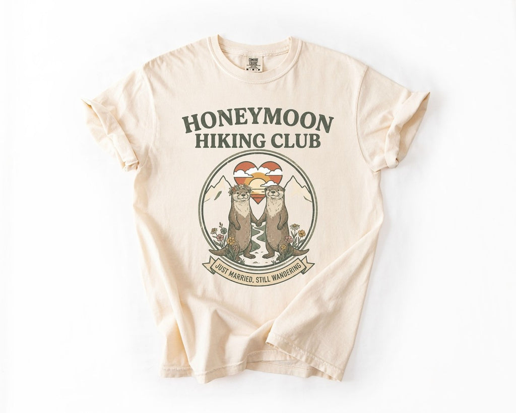 Honeymoon Hiking Club Tee - Ivory