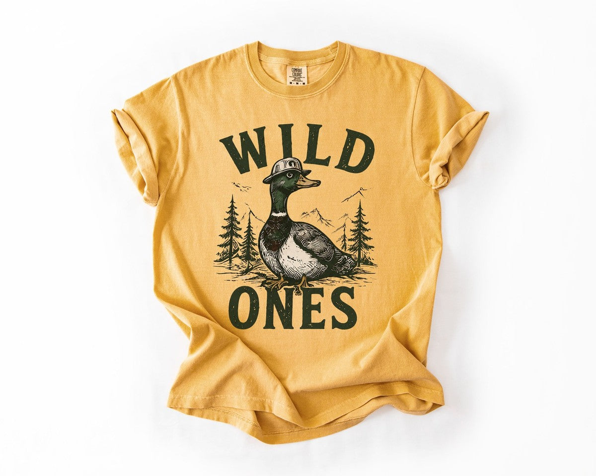Wild Ones Duck Tee - Mustard