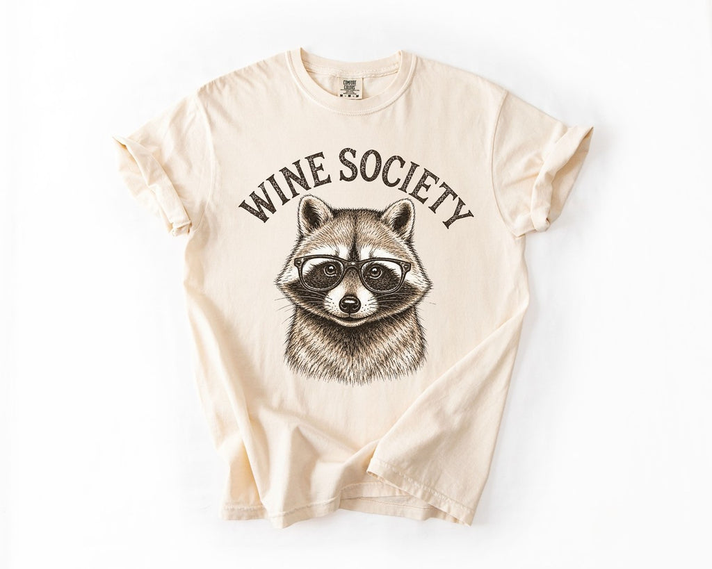 Wine Society Tee - Ivory