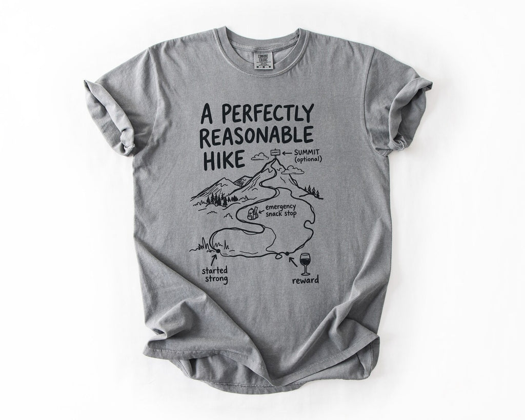 A Perfectly Reasonable Hike T-Shirt - Grey