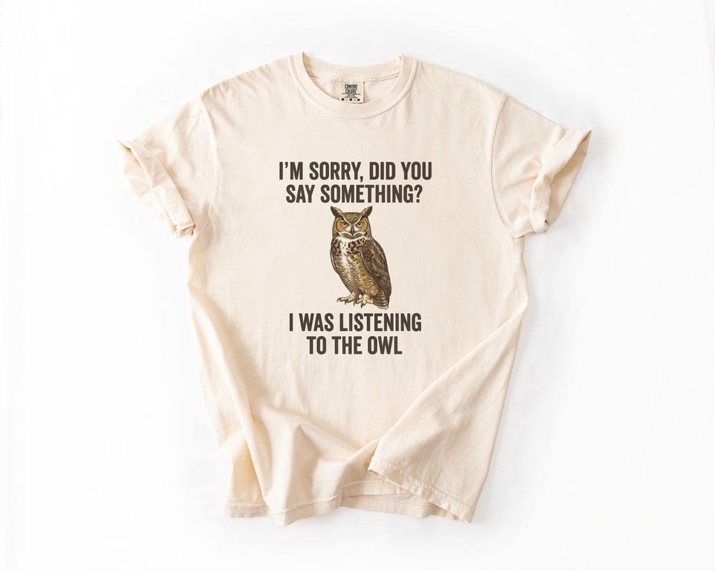 Owl Listening - Ivory