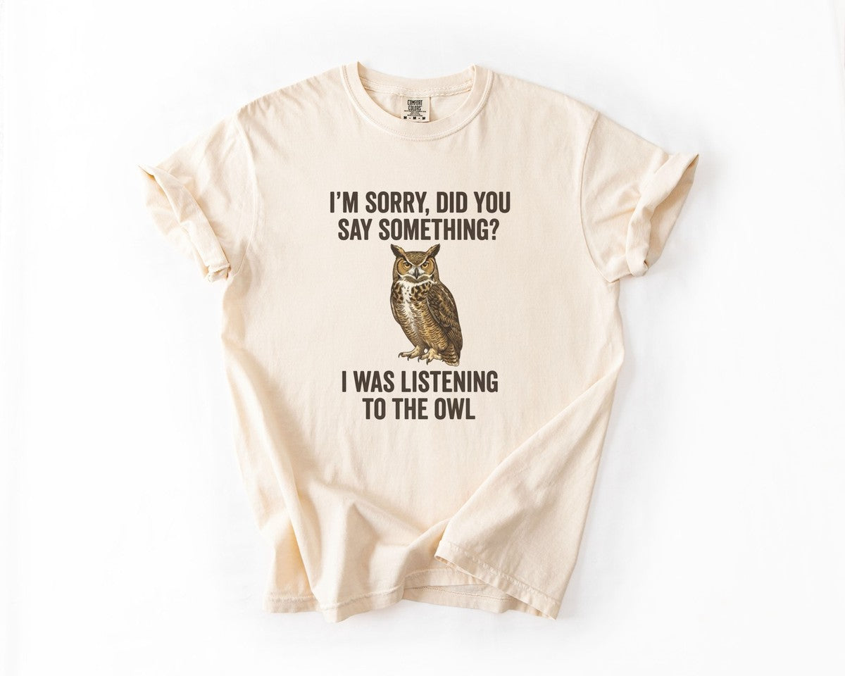 Owl Listening - Ivory