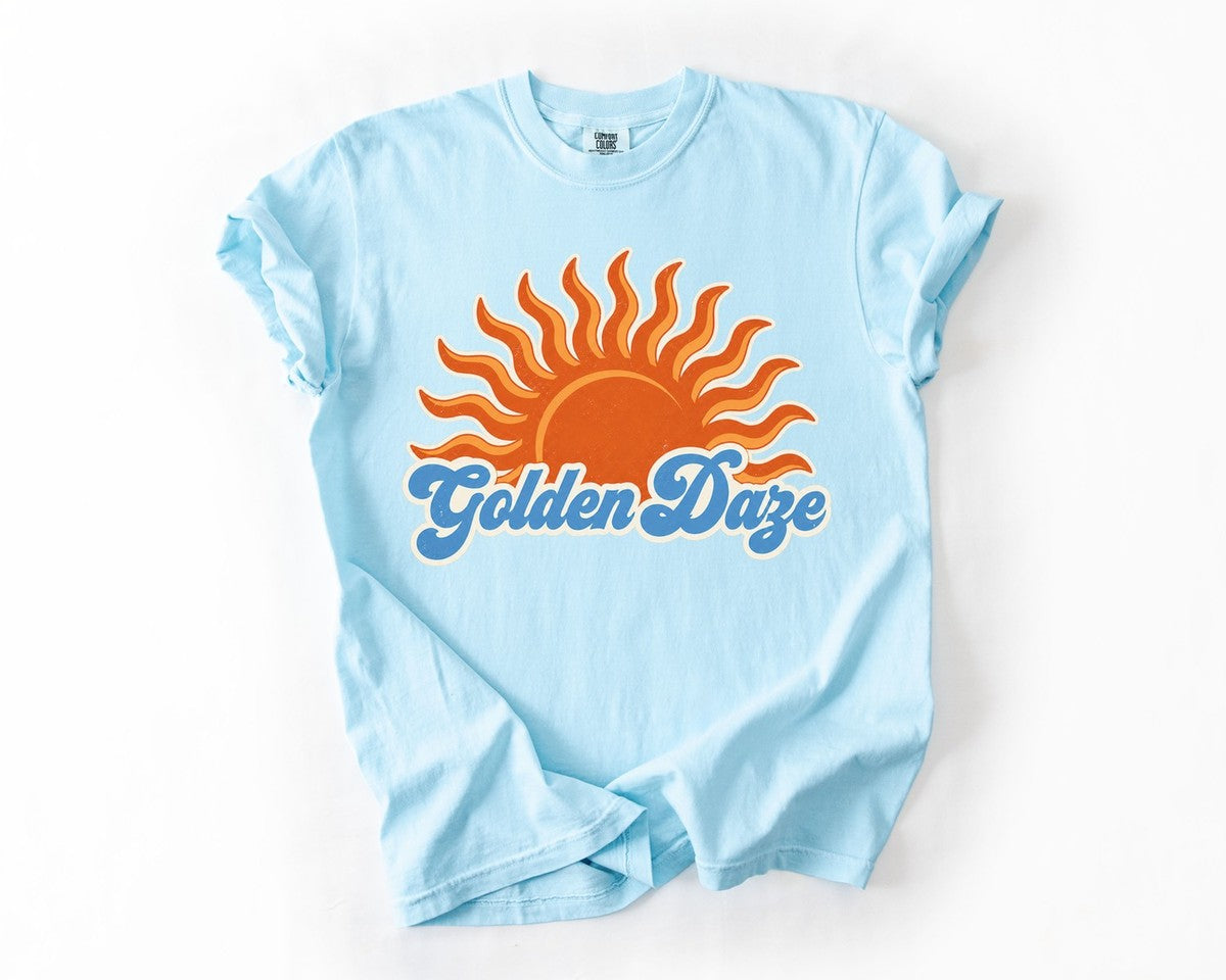 Golden Daze Tee - Chambray