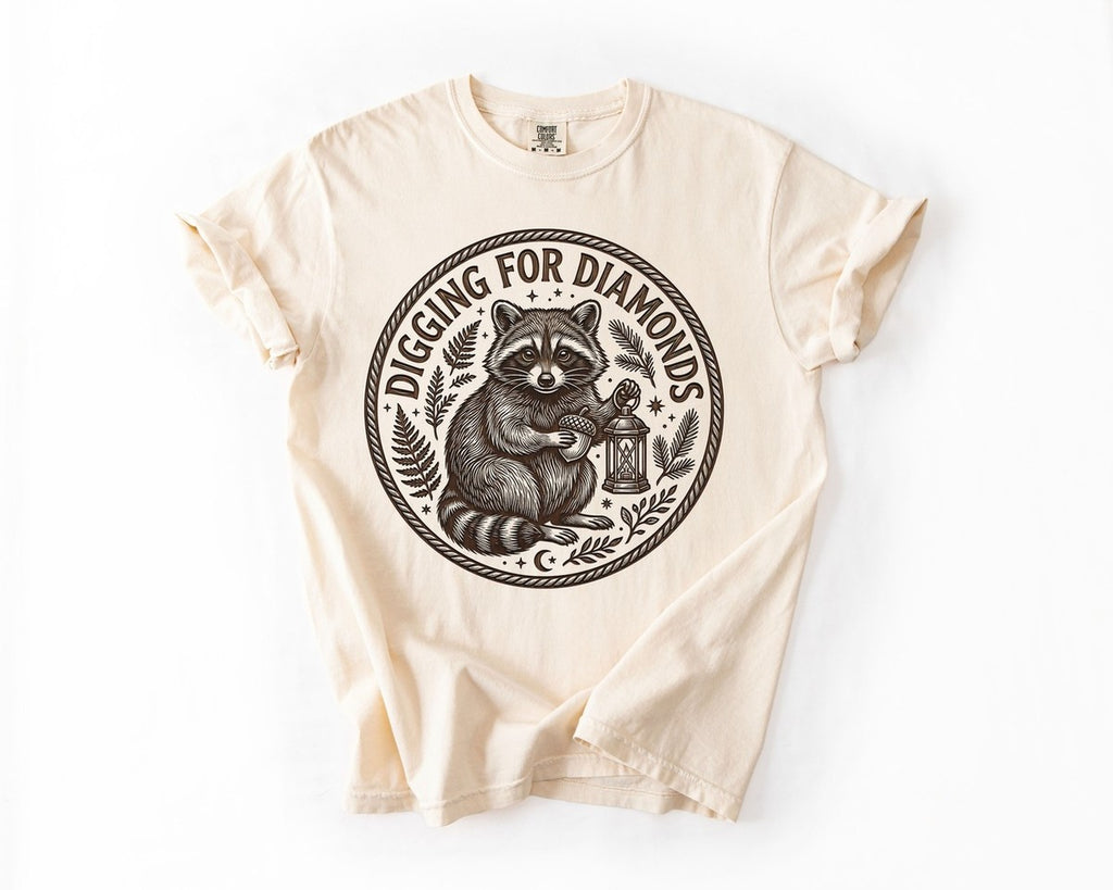Digging For Diamonds Tee - Ivory