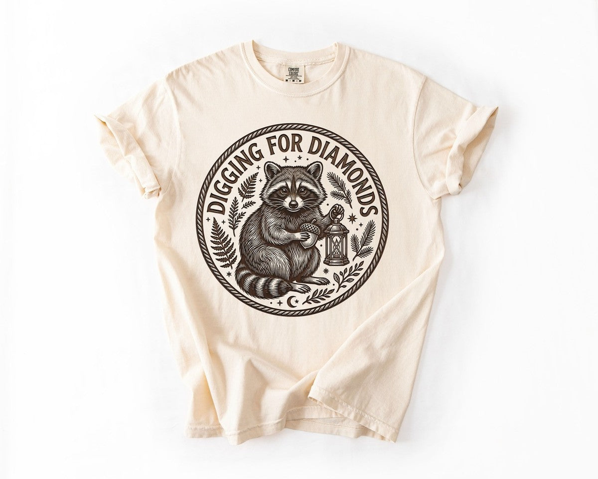 Digging For Diamonds Tee - Ivory