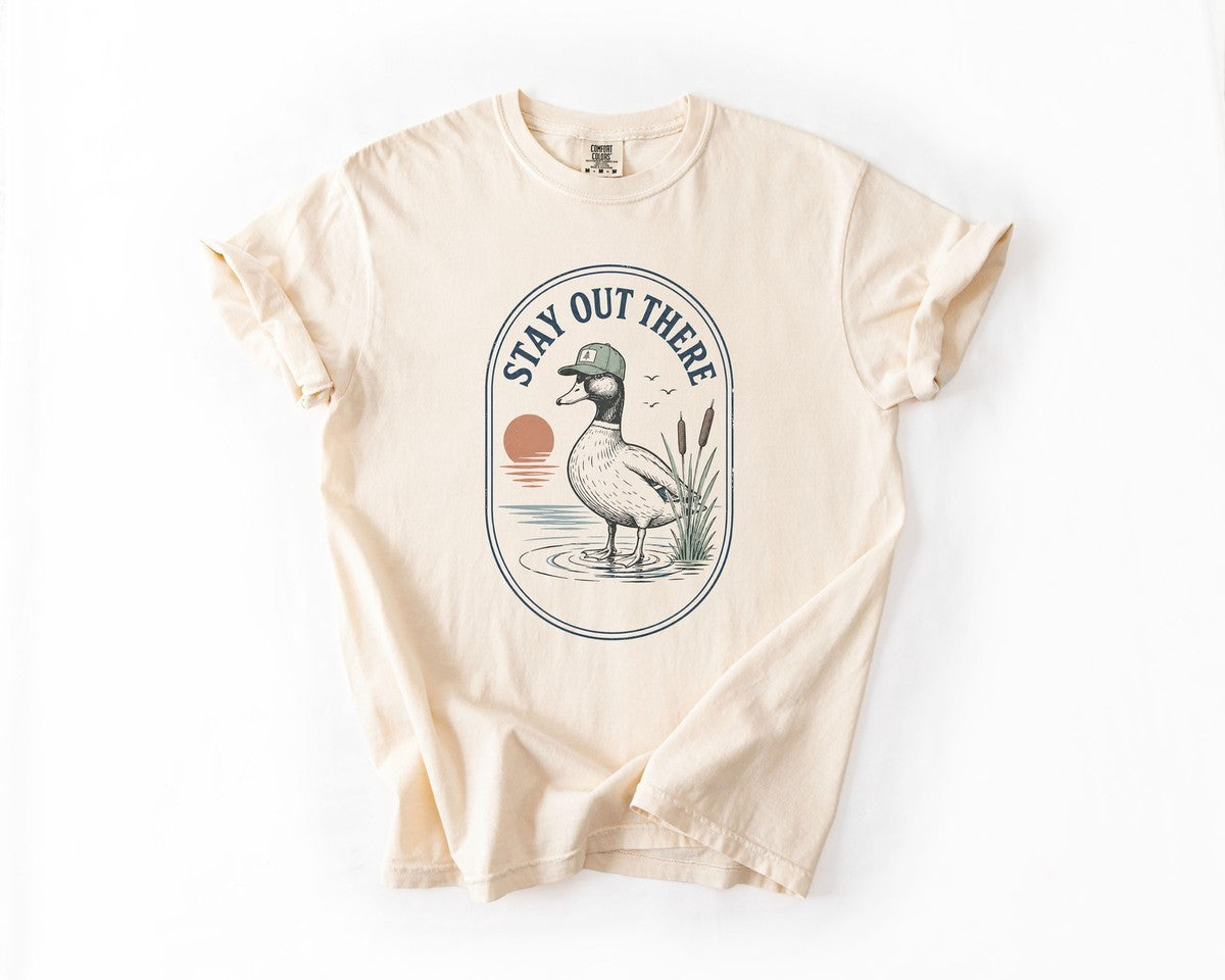 Stay Out There Duck - Ivory