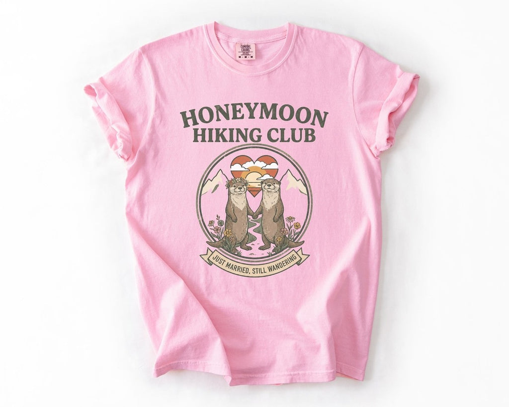 Honeymoon Hiking Club Tee - Blossom