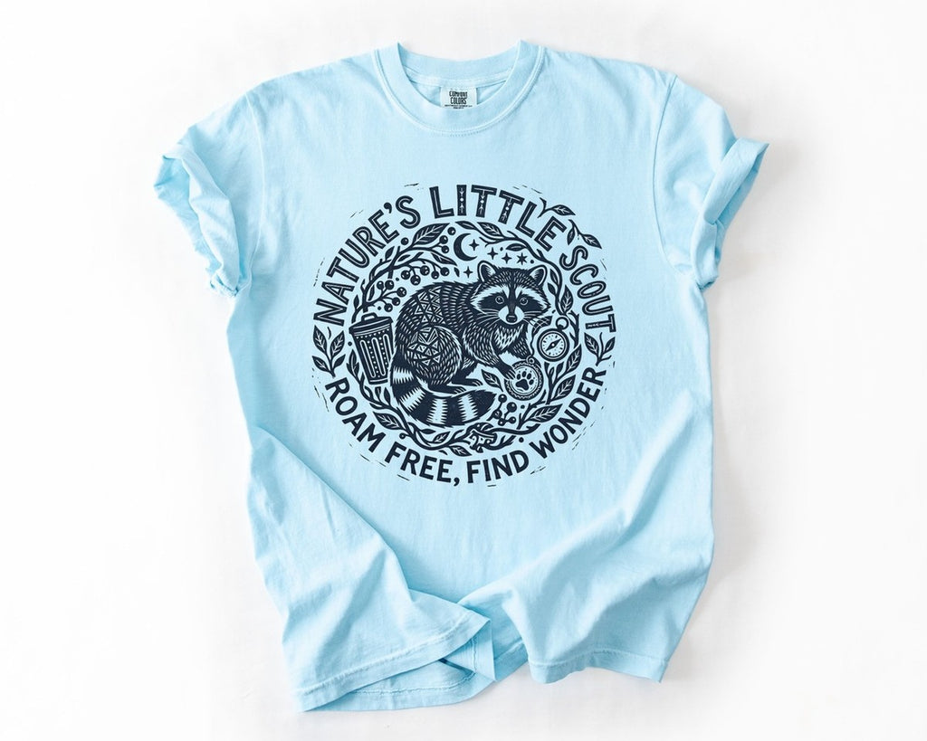 Nature's Little Scout Tee - Chambray