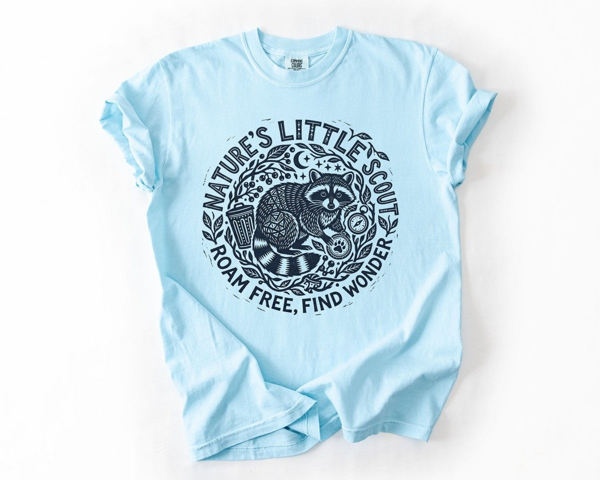 Nature's Little Scout Tee - Chambray