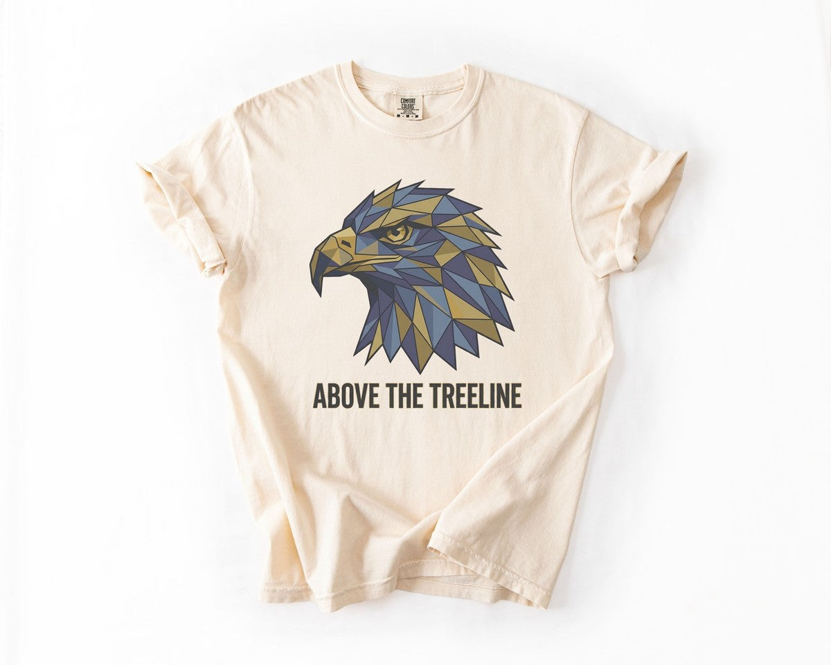 Above The Treeline Eagle T-Shirt - Ivory