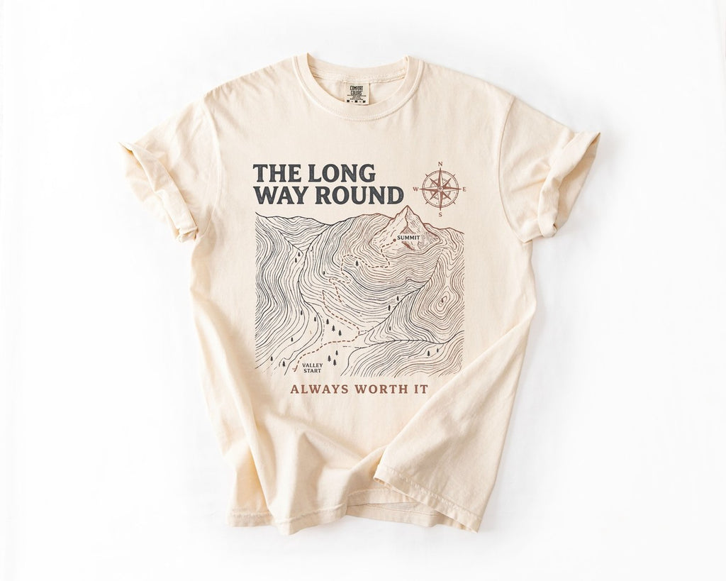 Adventure Map T-Shirt - Ivory