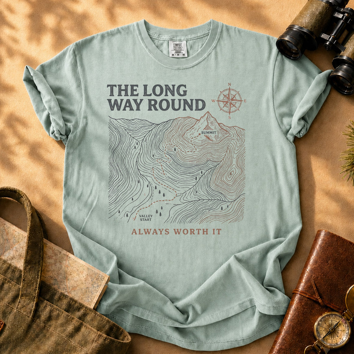 Adventure Map Tee - Bay