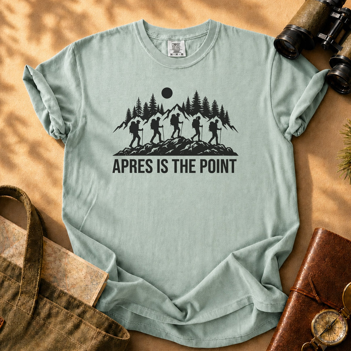 Après Is The Point Ski Tee - Bay
