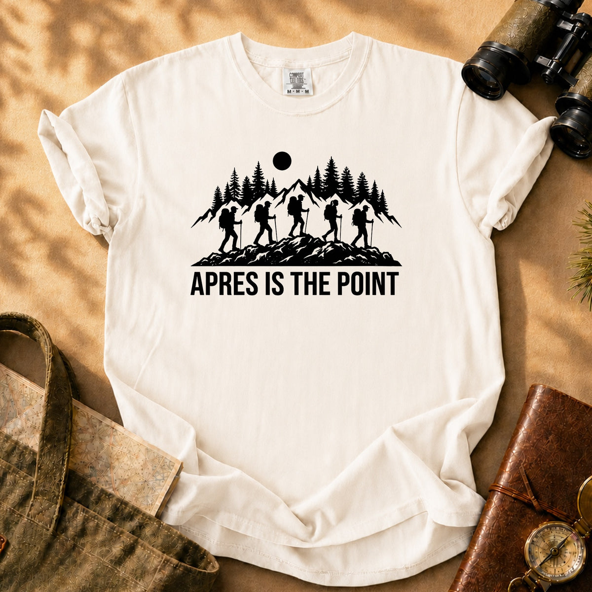 Après Is The Point Ski Tee - Ivory