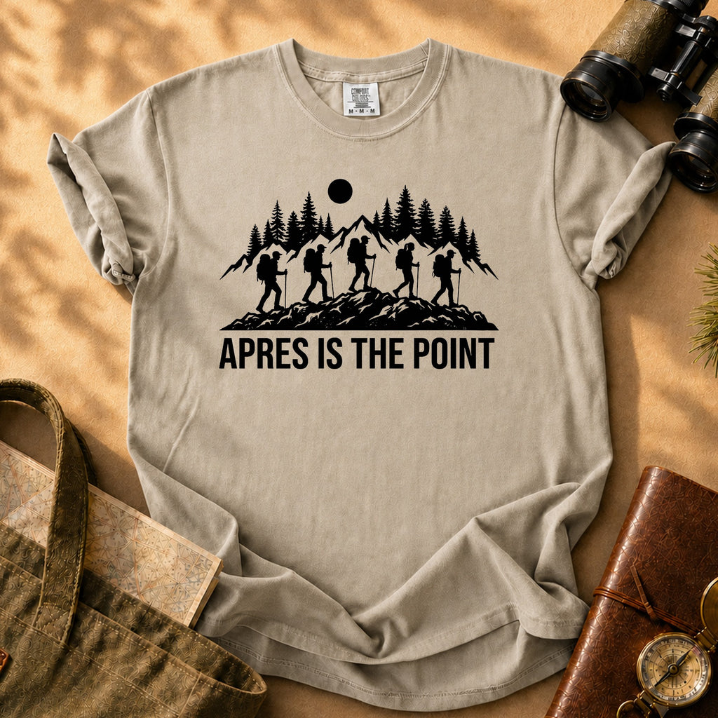 Après Is The Point Ski Tee - Khaki