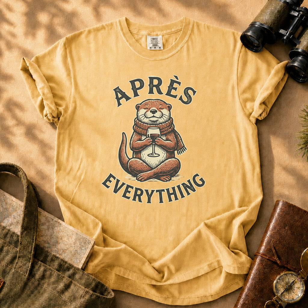 Apres Everything Otter Tee - Mustard