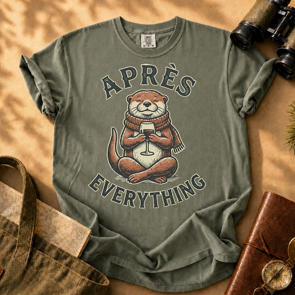 Apres Everything Otter Tee - Sage