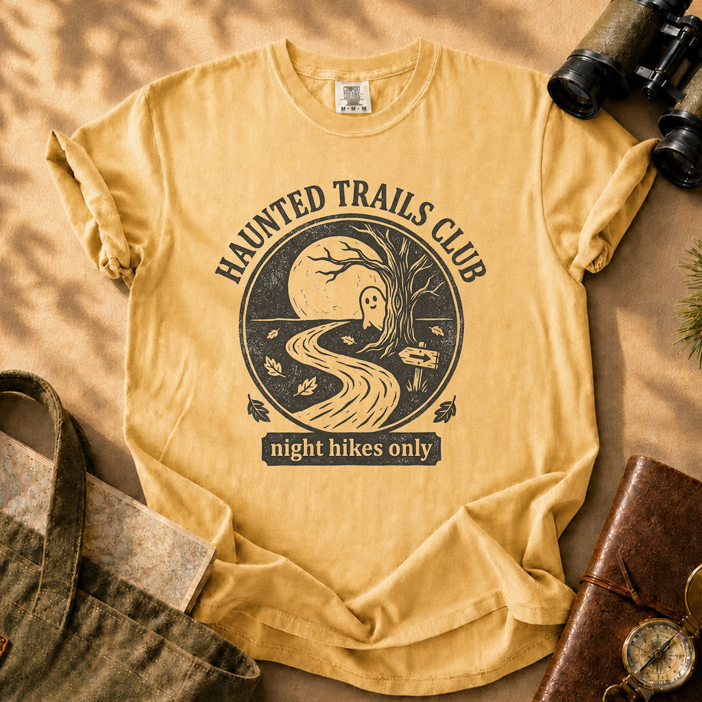 Haunted Trails Club Tee - Mustard