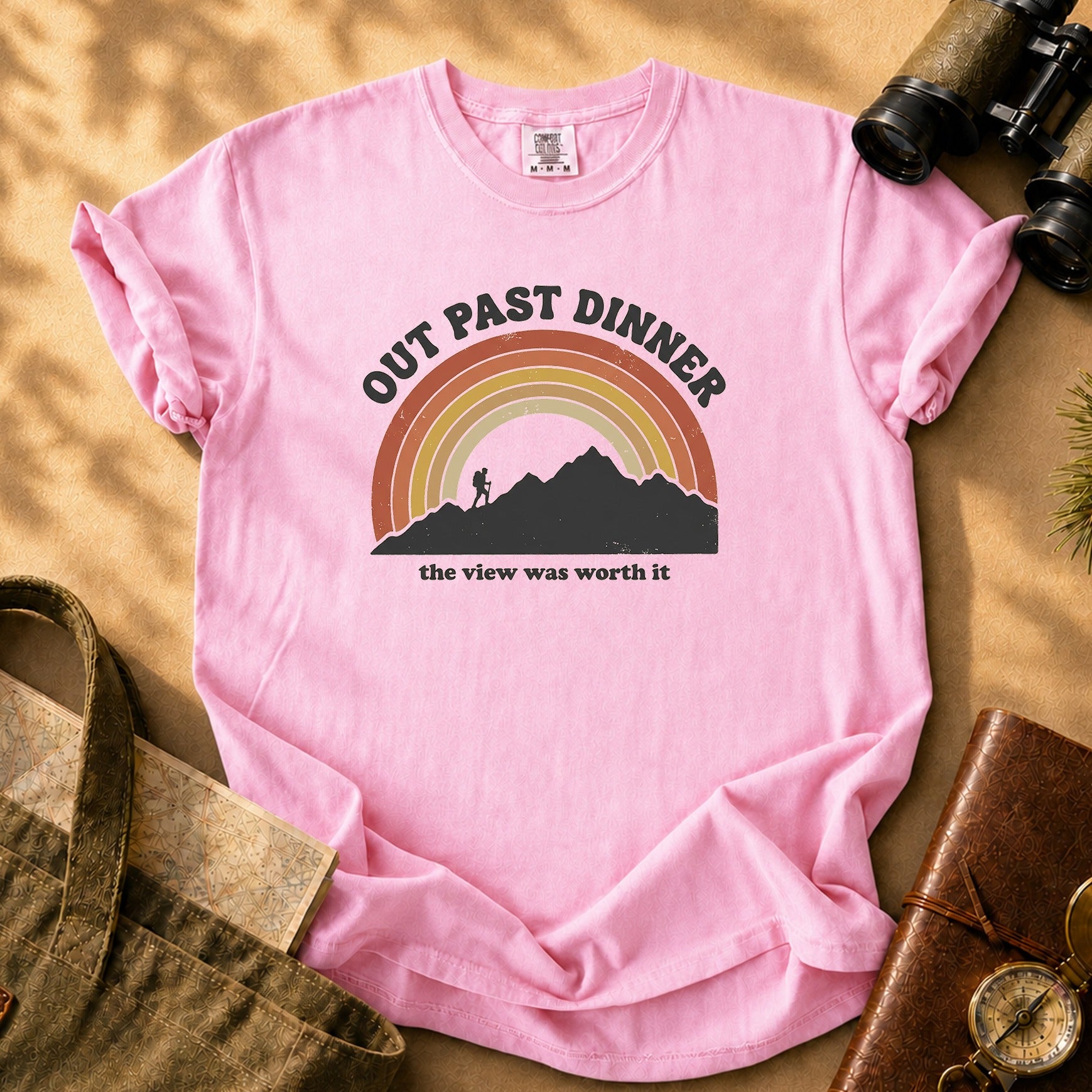 Out Past Dinner Tee - Blossom