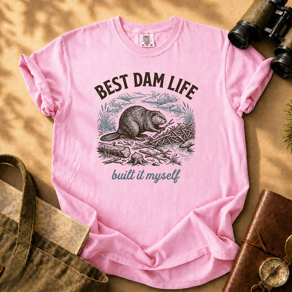 Best Dam Life Tee - Blossom