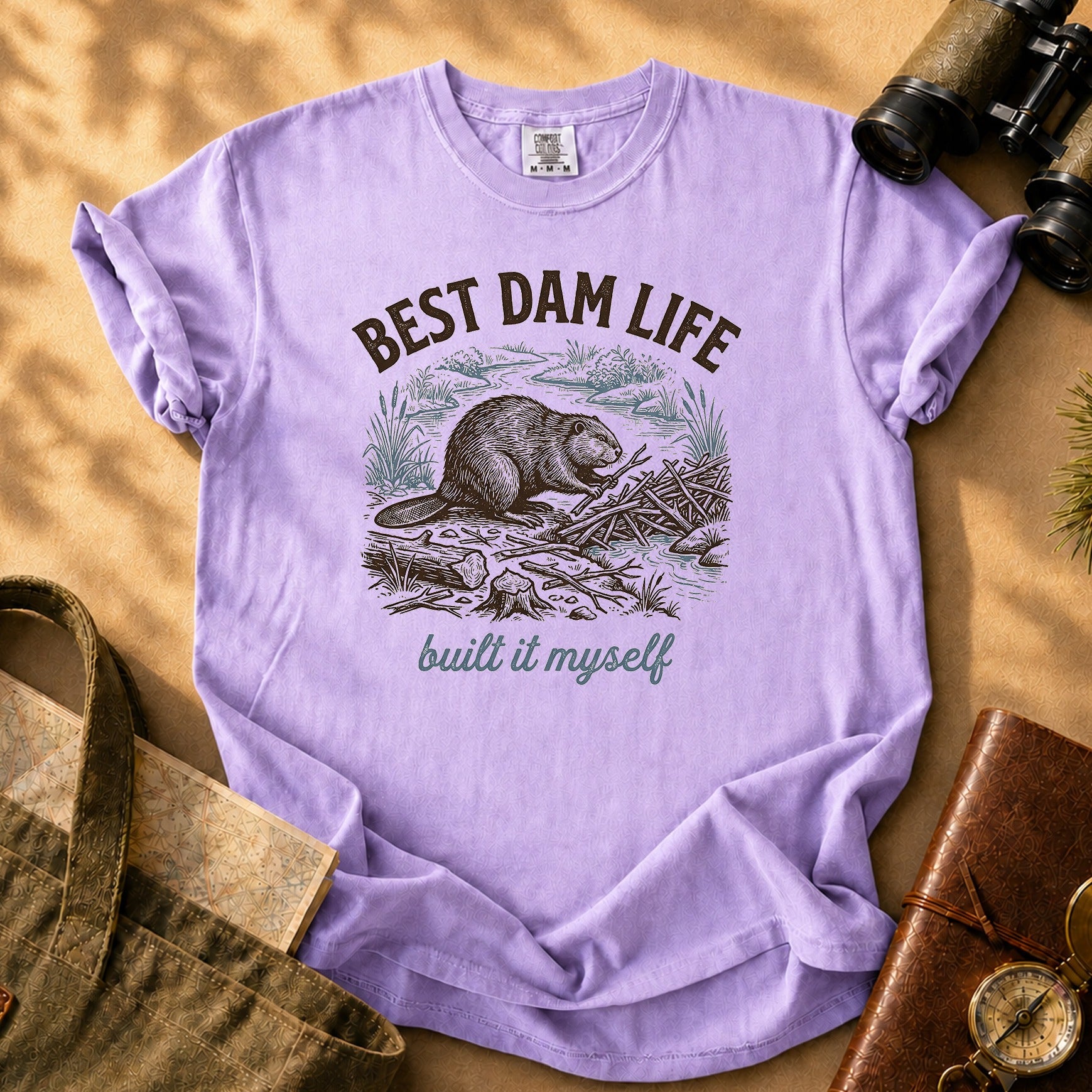 Best Dam Life Tee - Orchid