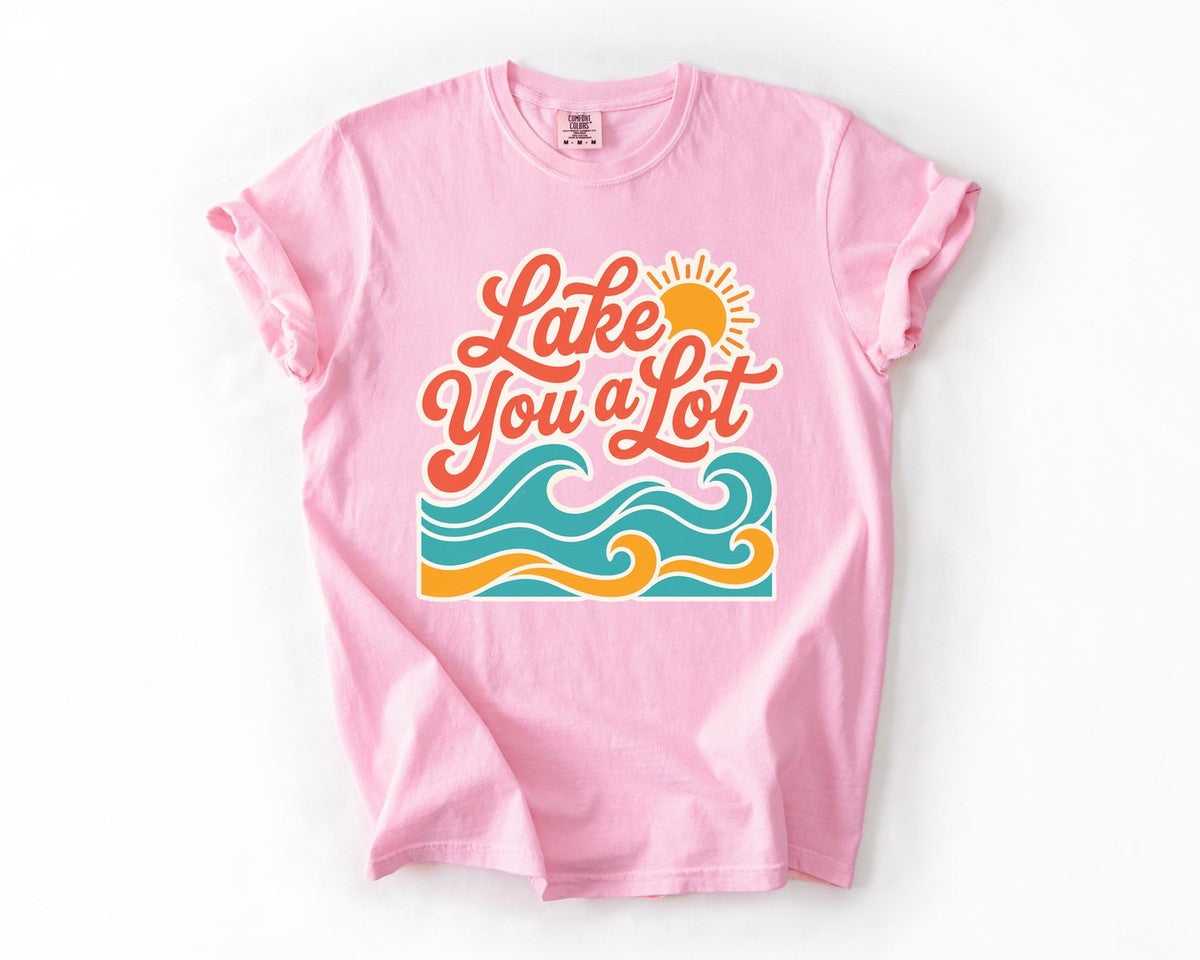 Lake You a Lot Tee - Blossom