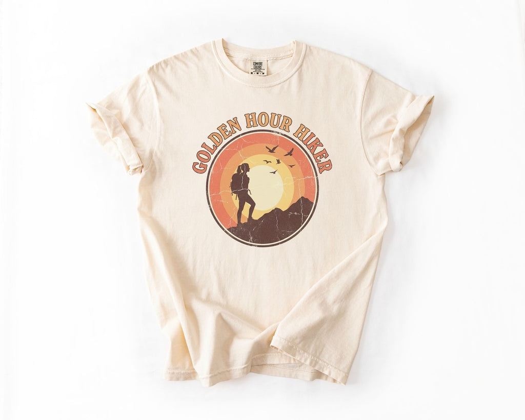 Golden Hour Hiker Tee - Ivory