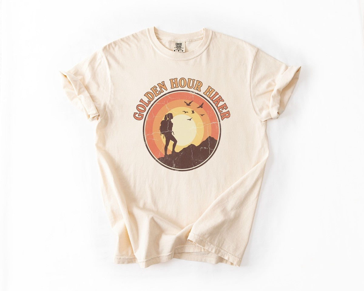 Golden Hour Hiker Tee - Ivory