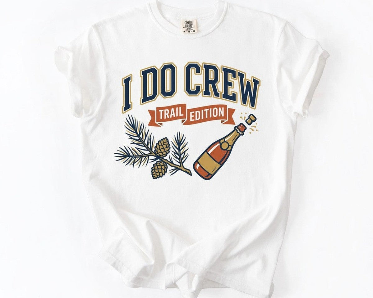 I Do Crew Trail Tee - White