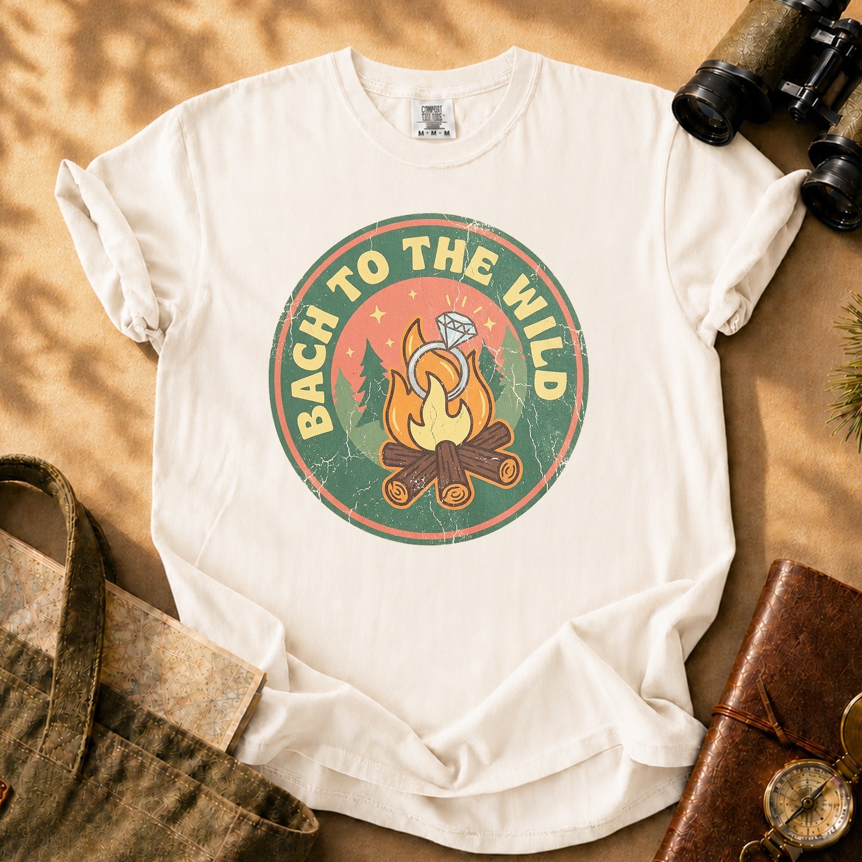 Bach to the Wild Tee - Ivory