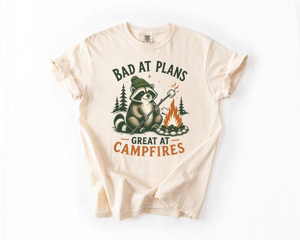 Bad at Plans Great at Campfires - Ivory