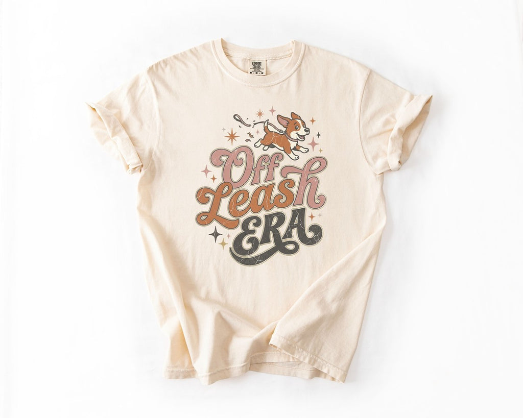 Off Leash Era Tee - Ivory