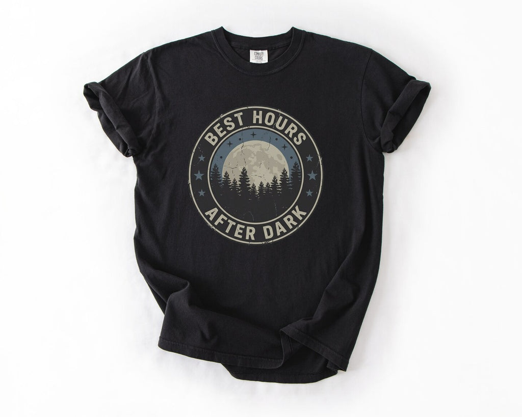 Best Hours After Dark T-Shirt - Black