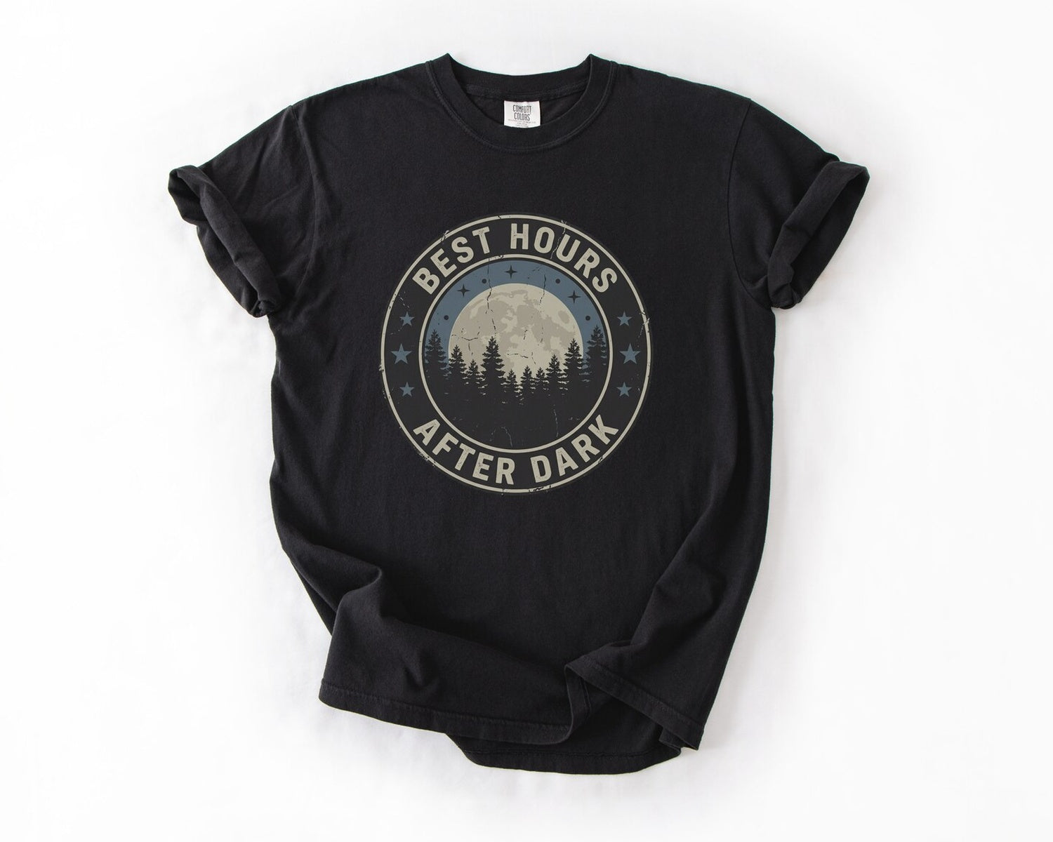 Best Hours After Dark T-Shirt - Black
