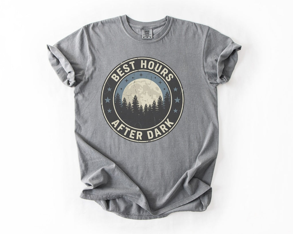 Best Hours After Dark T-Shirt - Grey